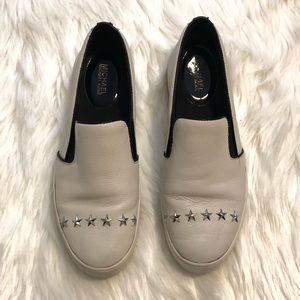 Micheal Kors Star Studded Platform Slip On Sneaker